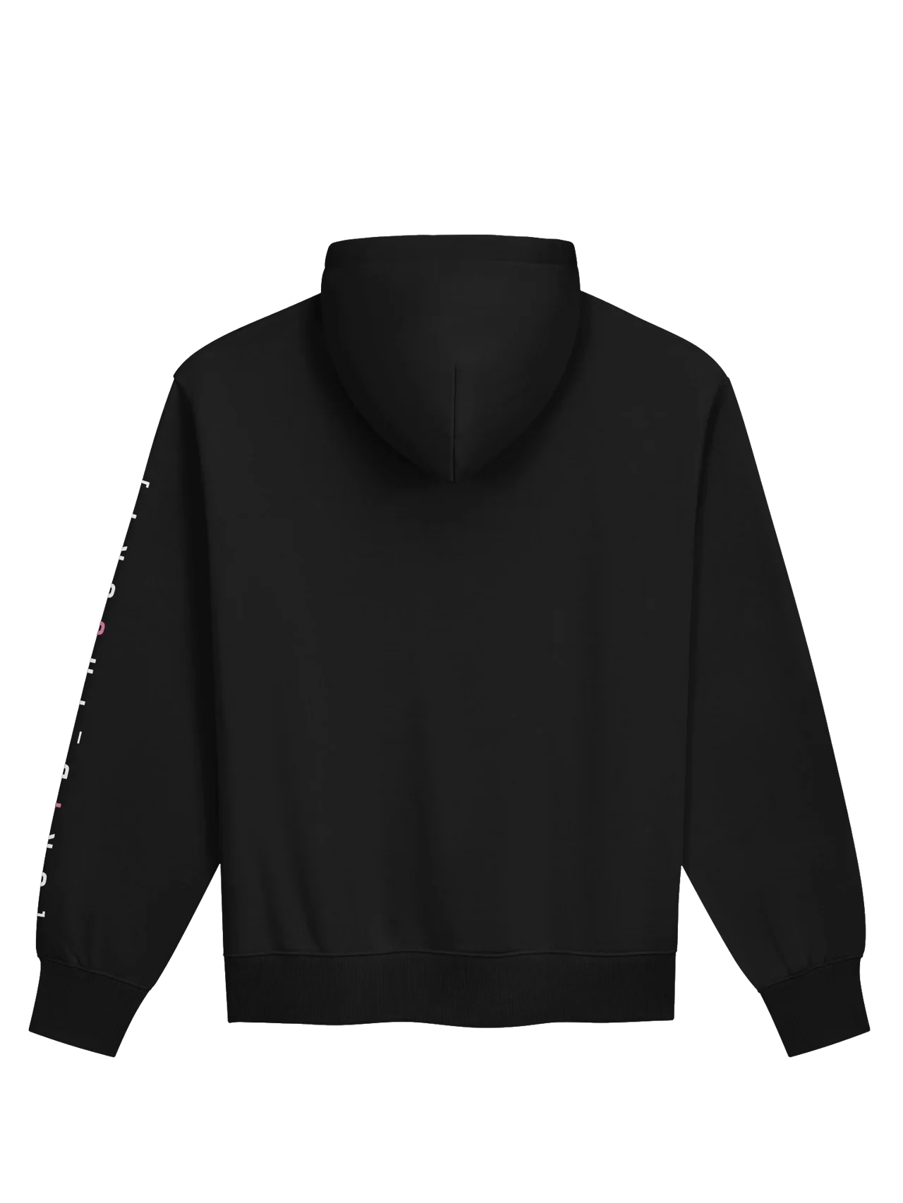 Quote Hoodie back