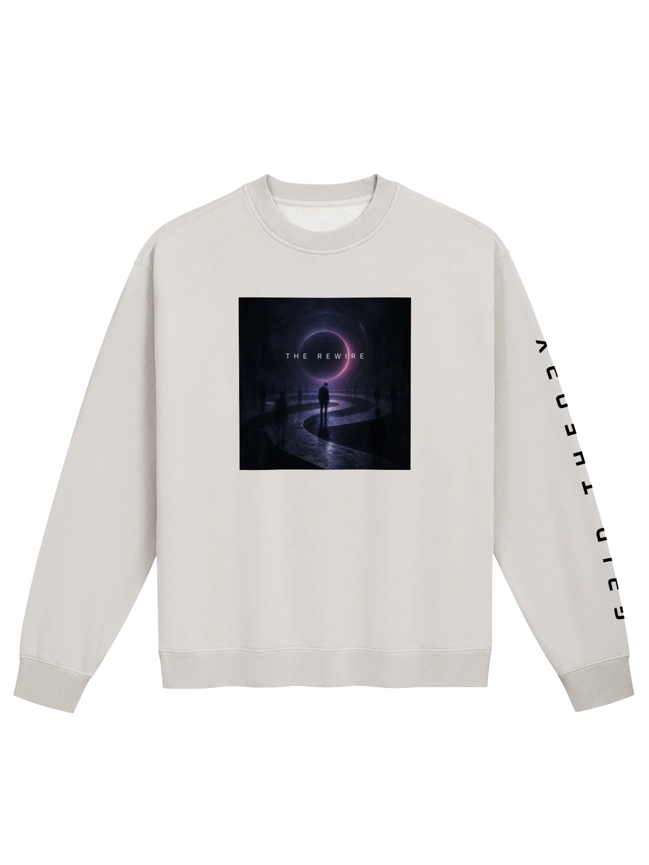 The Rewire Crewneck Light Grey